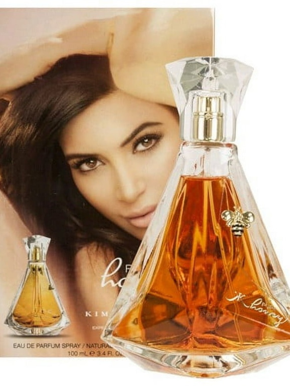 Kim Kardashian Pute Honey Eau de Parfum Spray  3.4oz BNIB